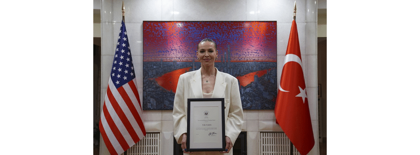 Eda Erdem Dündar, "Uluslararası Cesur Kadınlar" Ödülü İçin Aday Gösterildi!